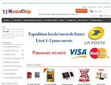 Tablet Screenshot of maniachip.com